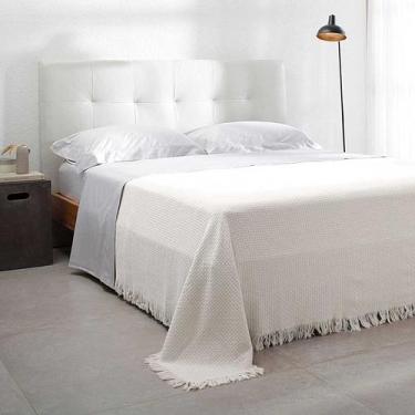 Imagem de Colcha Casal cobre leito Buddemeyer 2,30m X 2,50m Lisa Protetora Decor