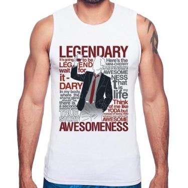 Imagem de Regata Legendary Awesomeness - Foca na Moda, Branco, G