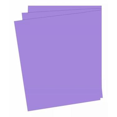 Imagem de Pacote Com 10 Folhas Emborrachada Eva Liso 40x60 P/ Artesanato Todas a