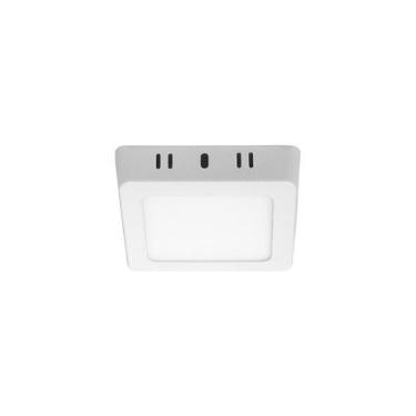 Imagem de Painel LED Quadrado LUX Sobrepor - 6W - Taschibra, 3000K