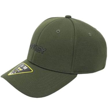 Imagem de Boné Oakley 6 Panel Stetch Metallic - DARK BRUSH, L-XL