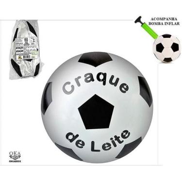 Imagem de 30 Bolas Dente  Leite Vinil Futebol Festa 22cm (Vazias) PVC - ART FEST