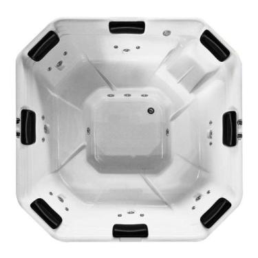 Imagem de Spa Quadrado Harmonia PADRÃO com hidro em acrílico - Brasil Banheiras,