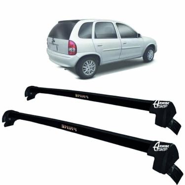 Imagem de Rack Teto Aluminio Prime Corsa 4Pts 94/ 99 Preto Pr120