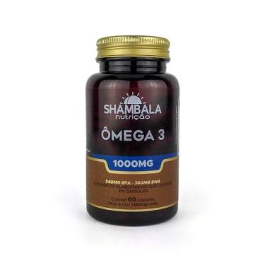 Imagem de Ômega 3 Óleo de Peixe 60 cápsulas de 1000mg Shambala