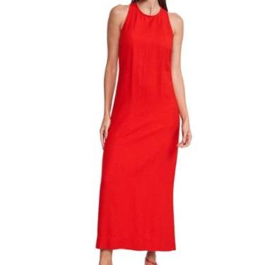 Imagem de Vestido Colcci Comfort Com Fenda Vermelho Sparkl-Feminino