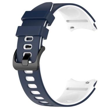 Imagem de Pulseira Silicone para Galaxy Watch 4 Watch 5 Watch 6 - Poolsy, Azul E