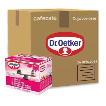 Imagem de Chá Dr. Oetker RejuveneSer Kit 24 Caixas 10 saquinhos