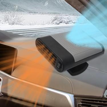 Imagem de MACHSWON Aquecedor de carro – Aquecedores portáteis de carro para veículos, aquecedor de carro de 12 V que se conecta ao acendedor de cigarros, 2 em 1 aquecimento e resfriamento desembaçador rápido de