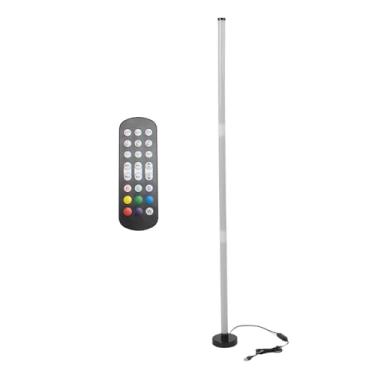 Imagem de Abajur de Canto, Luz de Piso RGB Com Mudança de Cor LED Abajur de Canto Music Sync 1000 Modos Reguláveis ​​Luz de Piso Com Controle Remoto para Barra de Sala