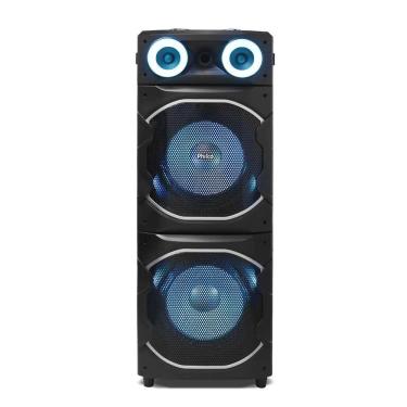Imagem de Caixa de Som Amplificada Philco PCX24000 Flash Lights 2400W Preta - Bivolt