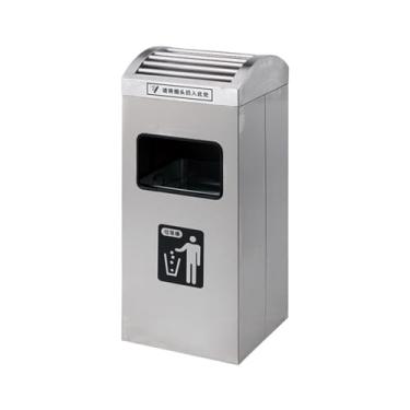 Imagem de Eliminação de bumbum de cinzas de cigarros, lata de lixo ao ar livre balde de cinzas extintor de fumaça de aço inoxidável balde de bunda de cigarro cinzeiro grande de chão, para descarte de bundas de