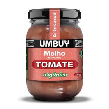 Imagem de Molho Orgânico Artesanal De Tomate Temperado Umbuy 255G, Molho Orgânic