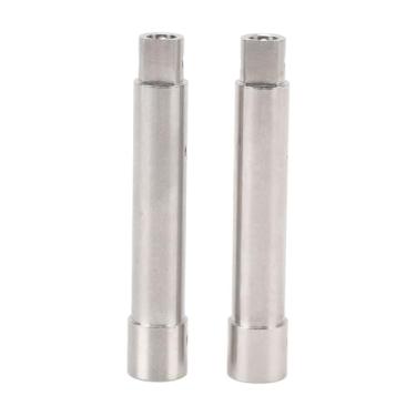 Imagem de 2pcs RC Crawler Traseiro Tubo do Eixo, Aço Inoxidável RC Carro de Atualização do Tubo do Eixo Traseiro para Rastreador SCX10 Pro RC