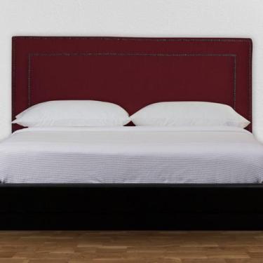 Imagem de Cabeceira de Cama Box Estofada 140 cm Casal Viviane Suede - Fina Mobíl