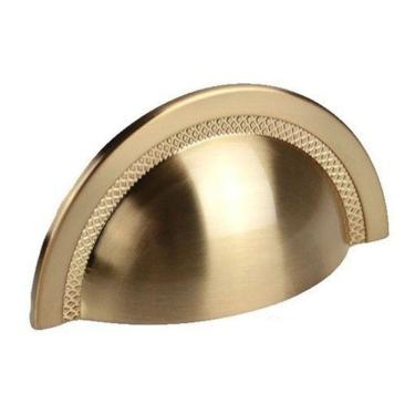 Imagem de Puxador Shell 64mm Gold Escovado Zen Design