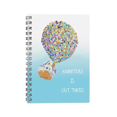 Imagem de Caderno Universitário Capa Dura 1 Matéria Disney Pixar Up - School Basics