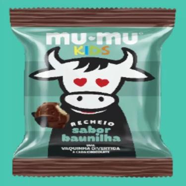 Imagem de Barra de Chocolate Recheado Mu-Mu Kids Baunilha 15,6g Neugebauer