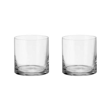 Imagem de Copo Baixo De Cristal Bohemia Para Whisky 410Ml Larus 2 Pcs