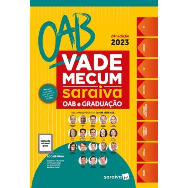 Imagem de Livro Vade Mecum Saraiva OAB e Graduação