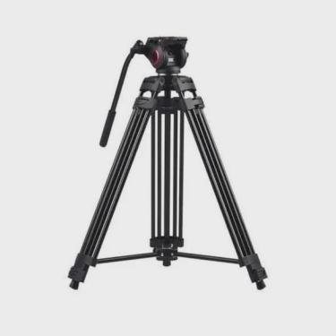 Imagem de Tripé Profissional Cabeça Flúida Hidraulica Dslr Filmadora