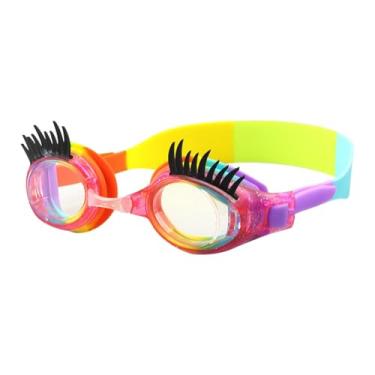 Imagem de Vaveren CRIANÇAS NATAGEM GOGGLES de CARACTOON GLUS GLUS BAND AJUSTÁVEL CLARE VIEW EYEWARE GOGGGLES de GOGGGLES para CRIANÇAS PRAIA de CRIANÇAS, Colorida