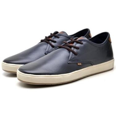 Imagem de Tênis Casual Masculino - KAUANY CALÇADOS, Azul marinho, 38