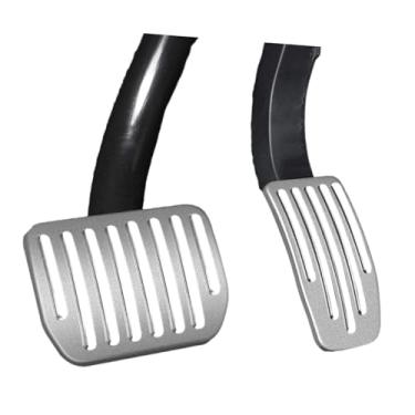 Imagem de JicSuXi Acelerador de freio Capas do pedal do carro Pedal, Prata