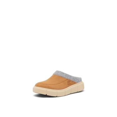 Imagem de Sorel Pantufa feminina Explorer Iii Mule, Tawny Buff/Gum, 34