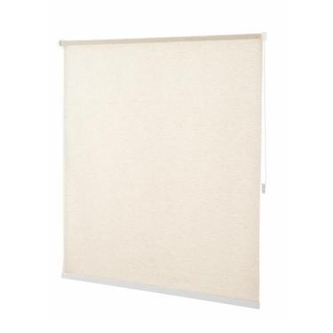 Imagem de Bloom - persiana corta luz translúcida linho bege 160x160 - EVOLUX