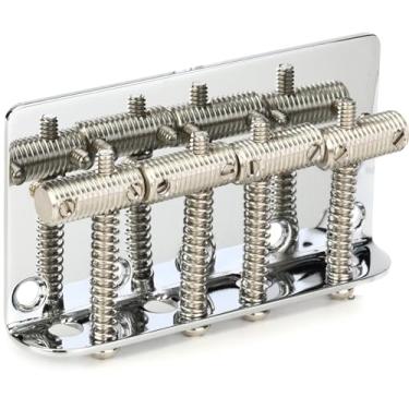 Imagem de Fender Ponte de baixo vintage para baixo de jazz vintage americano e baixo de precisão