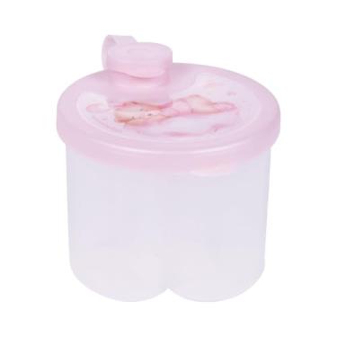 Imagem de Dosador de Leite Em Pó Plasútil Bebê Decorado (Ursa Rosa)