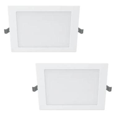 Imagem de 2 Luminárias Plafon Led 3000k Philips 18w 1300Lm Bivolt