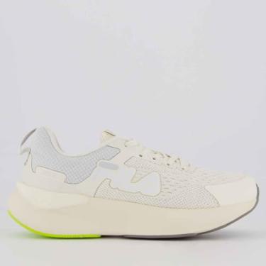 Imagem de Tênis Fila Improve Feminino Bege e Cinza