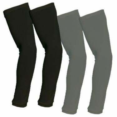 Imagem de Kit 2 Manguitos Mangas Proteção De Braço Térmico Malha Proteçao Uv - B