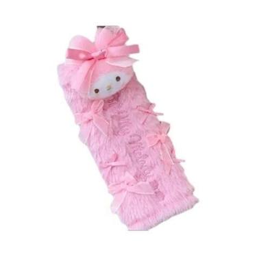 Imagem de Almofada De Proteção Para Pescoço E Encosto De Cabeça De Carro Rosa My