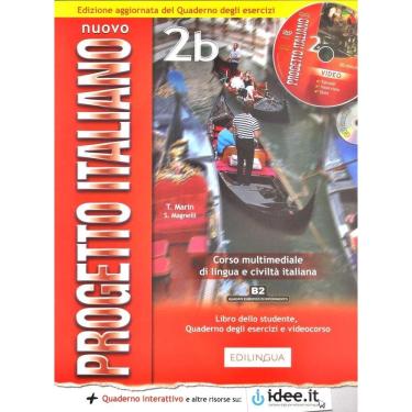 Imagem de Nuovo Progetto Italiano 2B - Libro Dello Studente E Quaderno Degli Esercizi Con Dvd E CD Audio