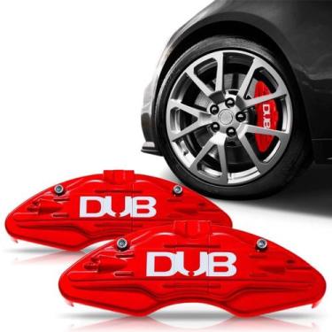 Imagem de Par Capa Pinça Freio Gol G5 G6 Esportiva Dub Tuning