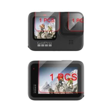 Imagem de GoPro Hero 12 11 10 9 Preto Protetor De Tela De Vidro Temperado Acessó