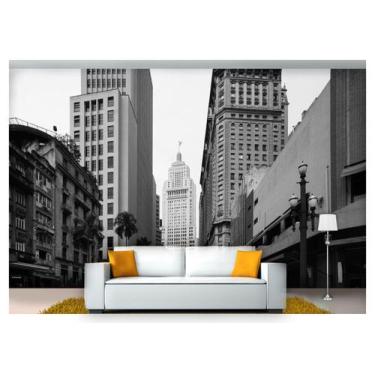 Imagem de Papel De Parede Cidade Prédio Banespa 3D Ncd230 - Você Decora