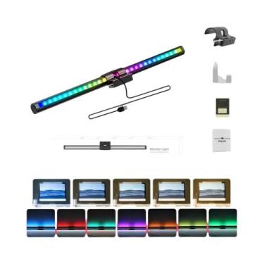 Imagem de RGB USB Alimentado LED Monitor Light Bar Touch Control PC Desk Lamp Ga