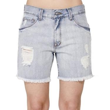 Imagem de SHORTS JEANS ESTONADO DESTROYED HANDBOOK-Feminino