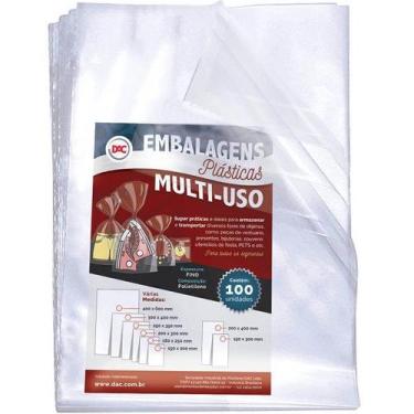 Imagem de Envelope Plastico Multiuso sem Furos 40CM X 60CM PCT 100 - DAC