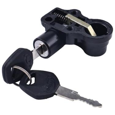 Imagem de Czomoizc 77230-399-007 77230-107-711 Conjunto de trava de assento compatível com Honda CT70 CB125S MT125 CB175K CL175K XL175 CB200K CB200T CL200 MT250K XL250K CB350F CB200F CBC 350G 350K SL350K