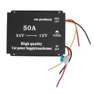 Imagem de Luocute Conversor de Tensão de 24V a 12V DC, Redutor de Tensão do Adaptador de Energia de 600W de Caminhão de 600W, Adequado para Carros RVS SUVS BUSS (50a)