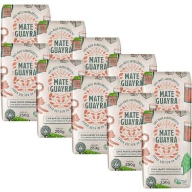 Imagem de Kit 10 Chá Mate Erva Mate Guayra Tostado 250 gramas Gelado ou Quente, 