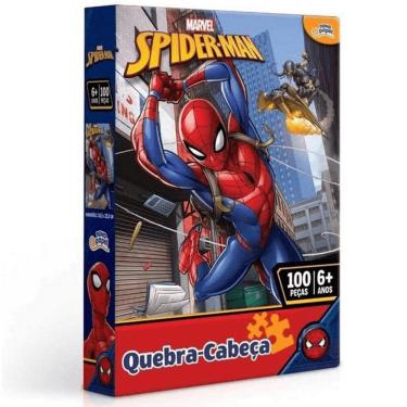 Imagem de Puzzle Homem Aranha 100 Peças - Toyster