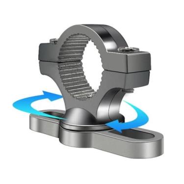 Imagem de Suporte de suporte giratório de 360 graus de liga de alumínio para câmera de visão lateral do braço externo do caminhão, câmera Mirrior, câmera retrovisora para SUV, trailer, motocicleta, bicicleta