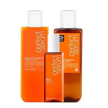Imagem de Kit Shampoo e Condicionador 200ml + Serum Original 30ml Perfect Serum original - Mise En Scene