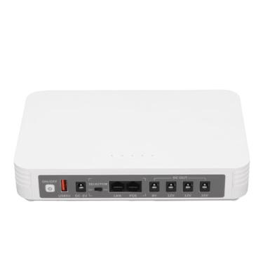 Imagem de Luocute Mini UPS, Fonte de Alimentação de Backup de 8000mAh Com Prompt de Voz Em Inglês para Modem do Roteador, Backup por até 5 Horas Com Dc 5V 9V 12V Poe 15V 24V USB 5V 2A (Plugue UE)